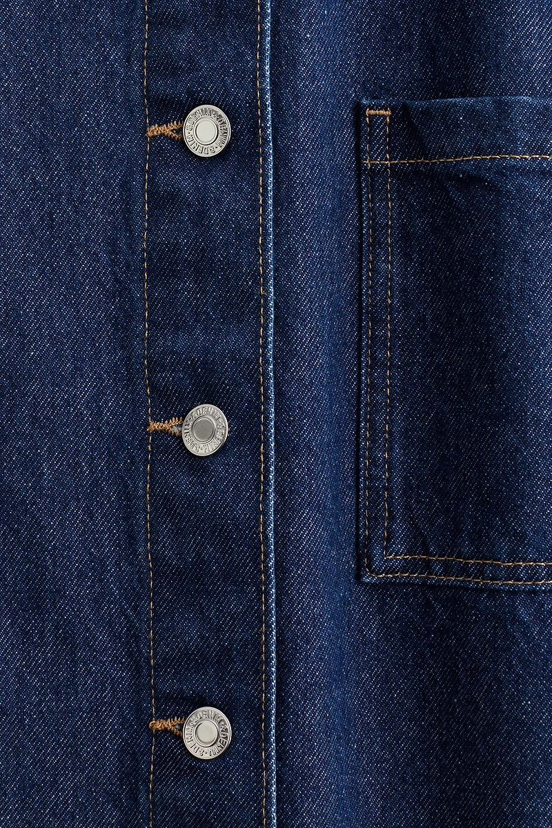 Oversized Denim Shirt