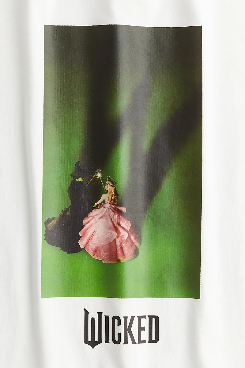 T-Shirt with Printed Motif