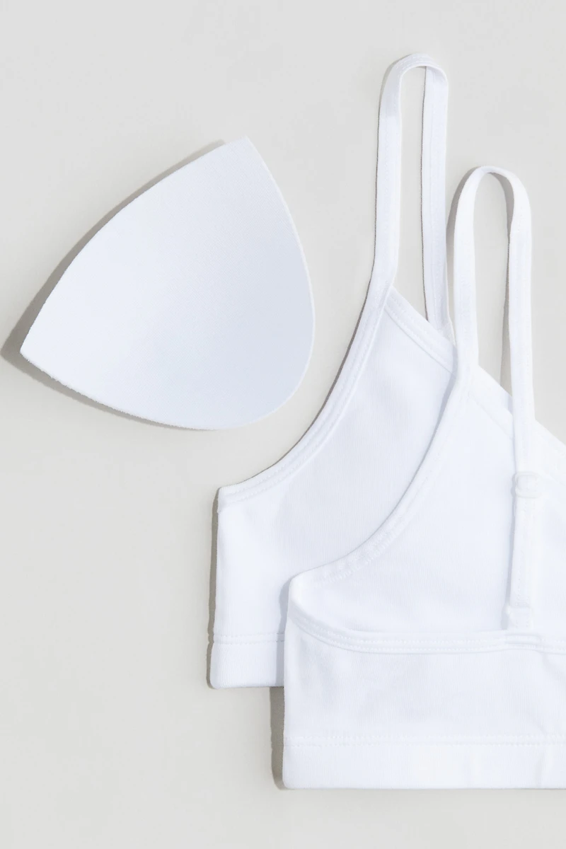 2-Pack Padded Short Tops