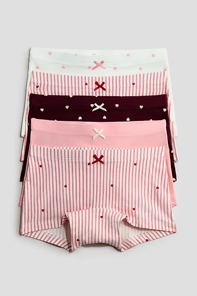 5-Pack Cotton Boxer Briefs