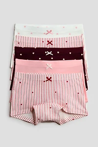 5-Pack Cotton Boxer Briefs