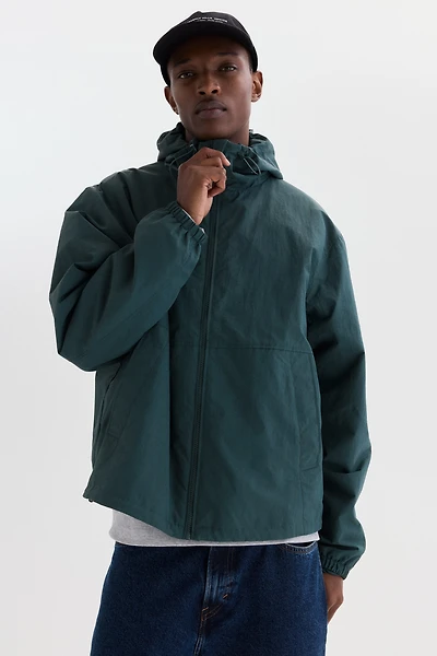 Water-Repellent Nylon Windbreaker