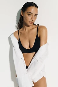 Seamless Padded Soft-cup Bra