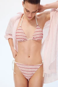Culotte de bikini Tanga à nouer