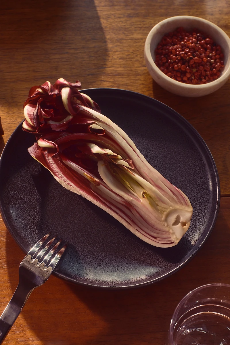 Lot de 2 grandes assiettes avec glaçure réactive