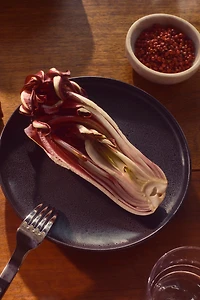 Lot de 2 grandes assiettes avec glaçure réactive