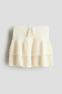 Knit Tiered Skirt