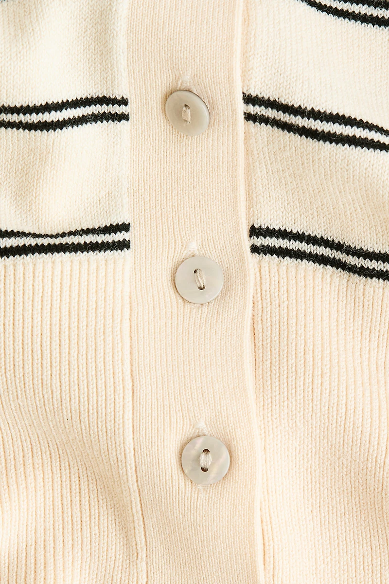 Fine-Knit Cardigan