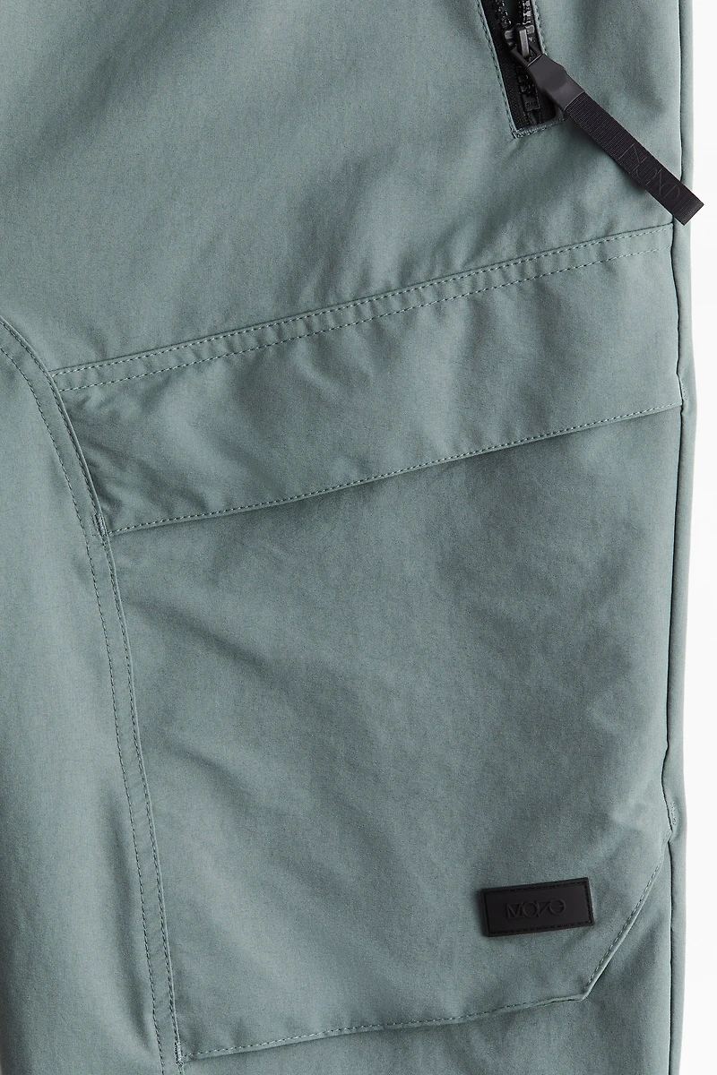 Regular Fit Sports Cargo Joggers