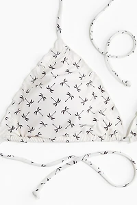Haut de bikini triangle coussiné