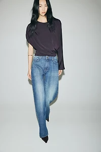 Haut asymétrique en jersey