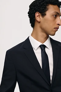 Slim Fit Wool-Blend Jacket