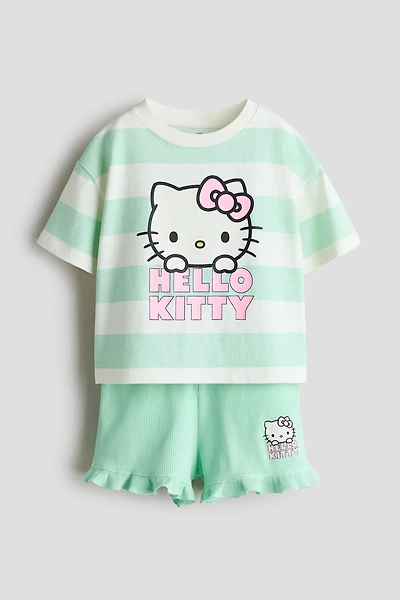 2-Piece Printed Cotton Set