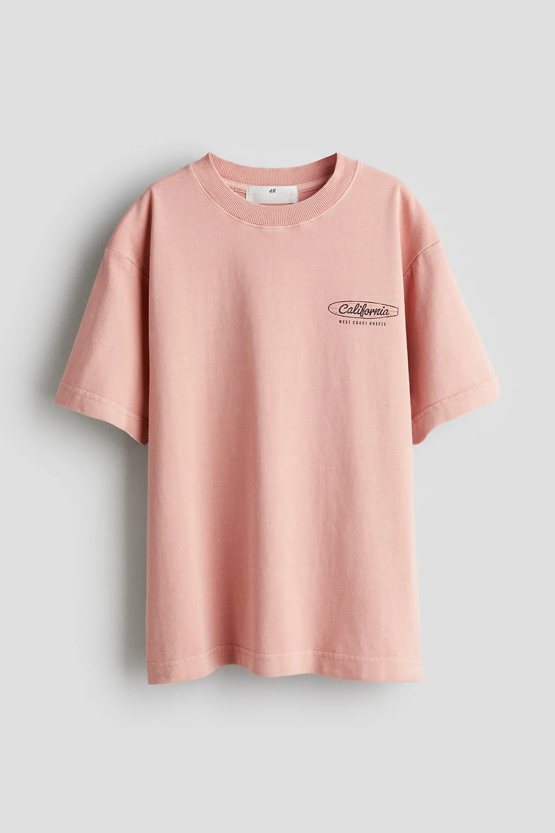 Printed Cotton T-Shirt