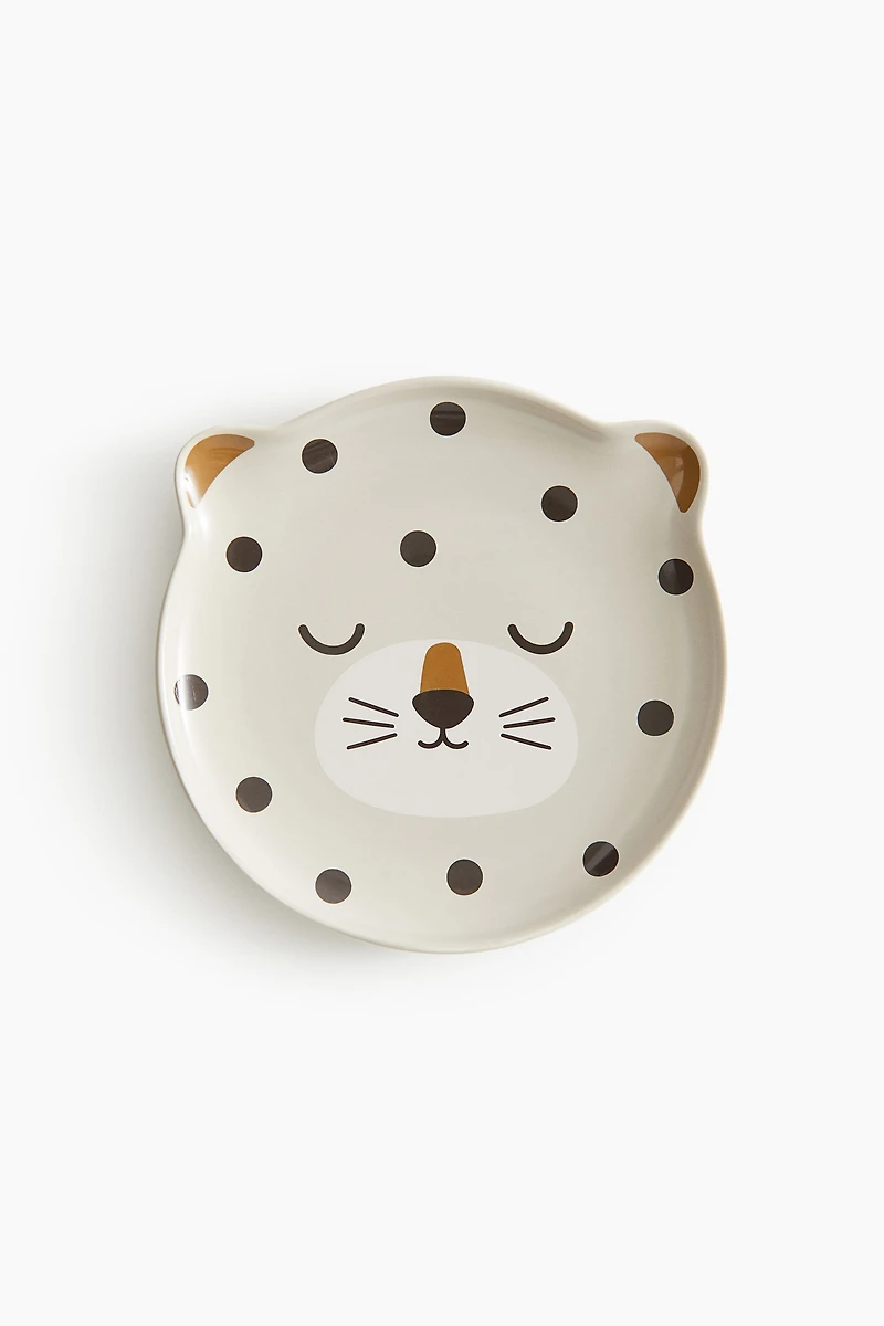 Assiette en porcelaine avec motif