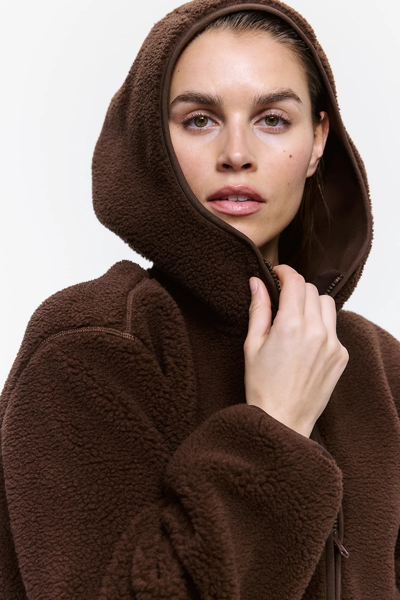 Veste de sport ample en polar