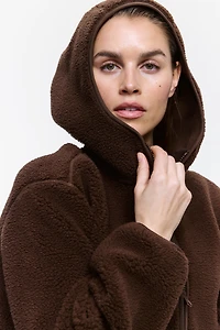 Veste de sport ample en polar