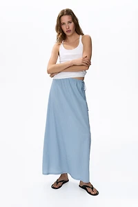 Textured Jersey Skirt