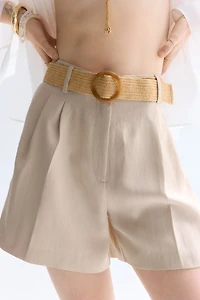 Belted Shorts
