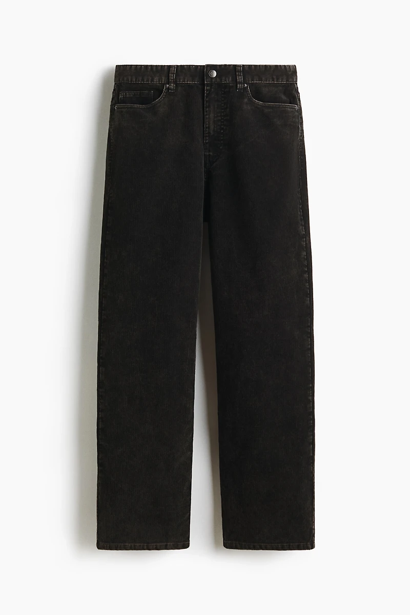 Relaxed-Fit Corduroy Pants