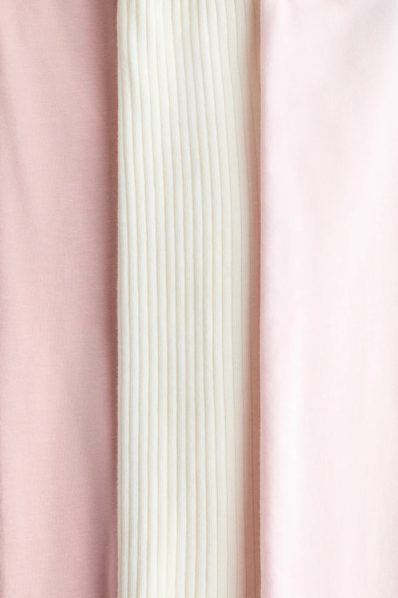 3-Pack Cotton Jersey Leggings