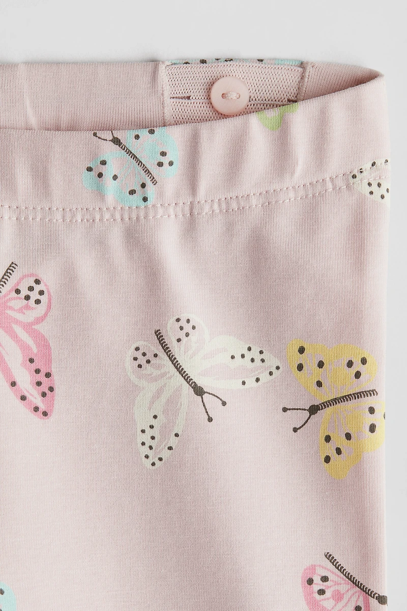 Printed Cotton Leggings