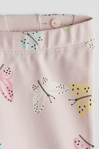 Printed Cotton Leggings