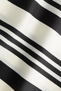 Scarf-Look One-Shoulder Top