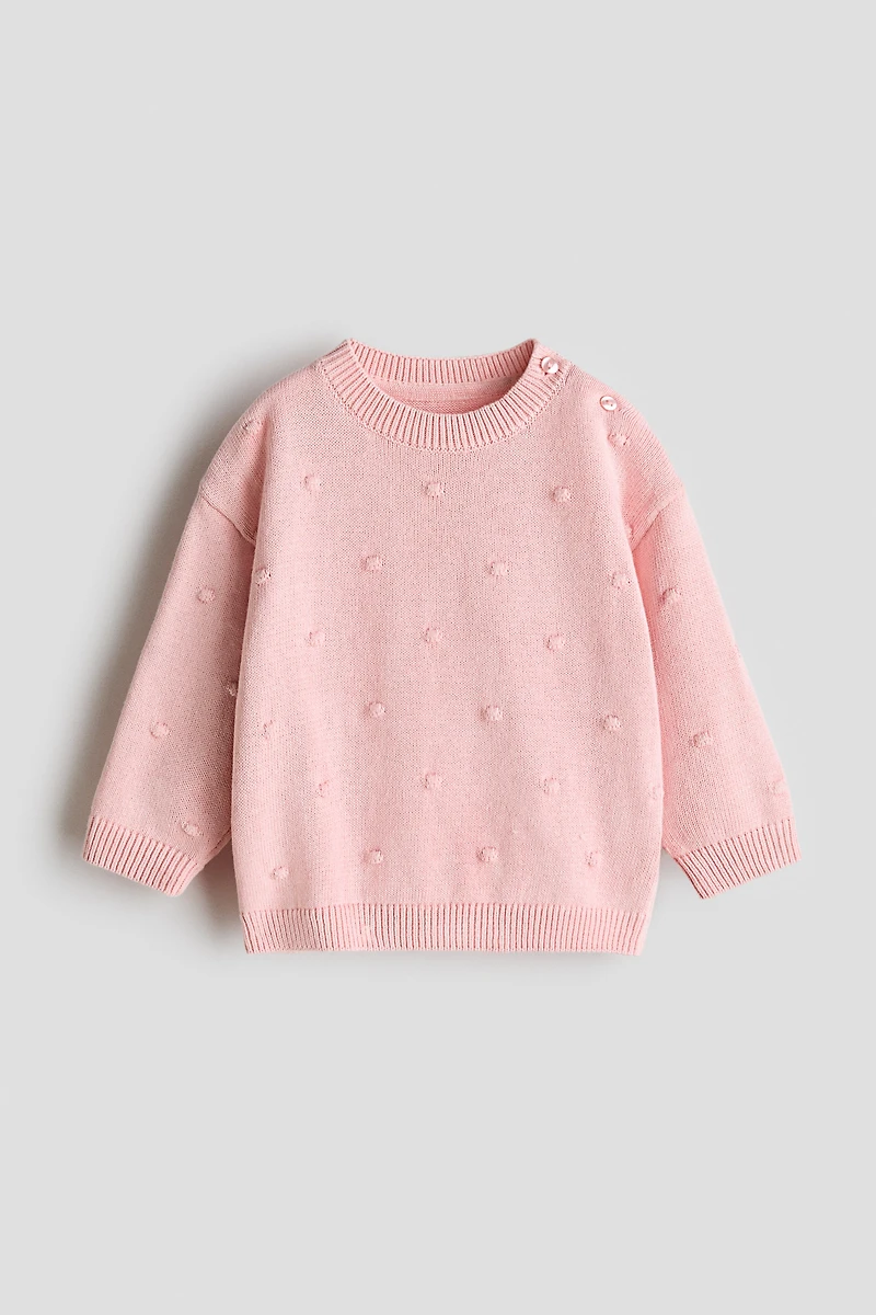 Chandail en maille jacquard