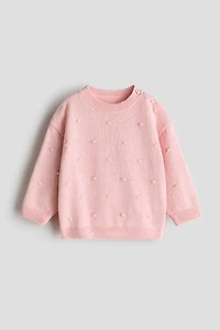 Chandail en maille jacquard