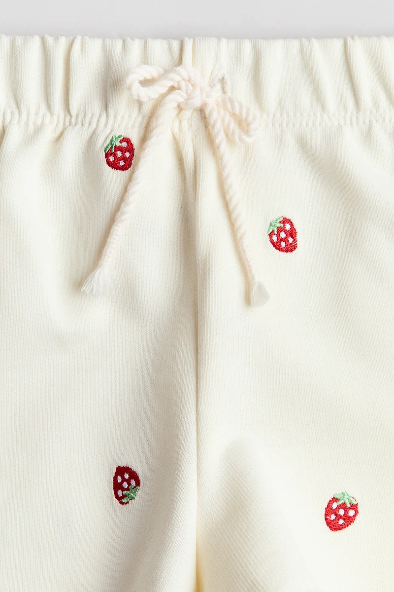 Embroidered Sweatshorts