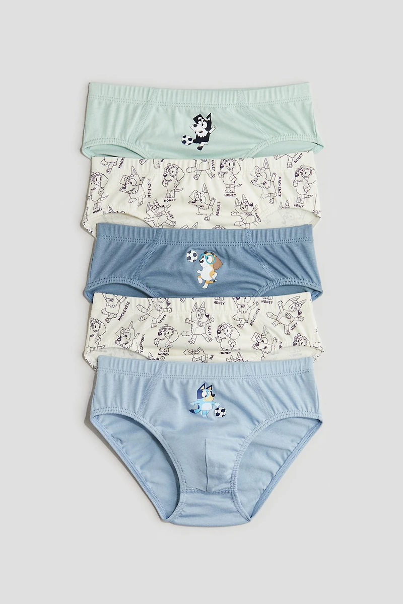 5-pack Printed Boys’ Briefs