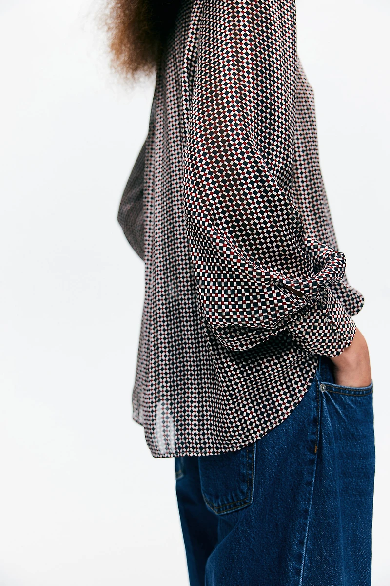 Blouse à motif
