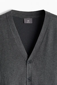 Regular Fit Fine-Knit Cardigan