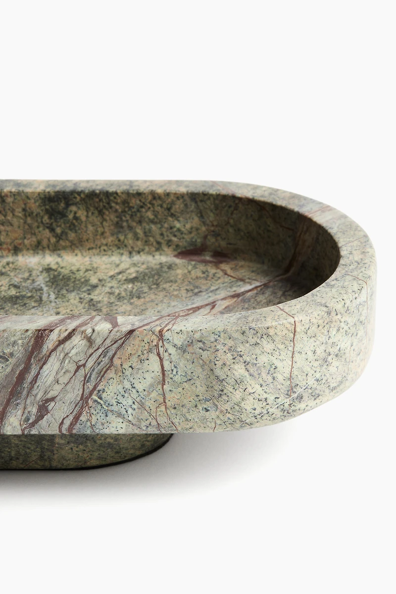 Oval Marble Plate