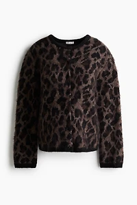 Gilet MAMA en tricot jacquard