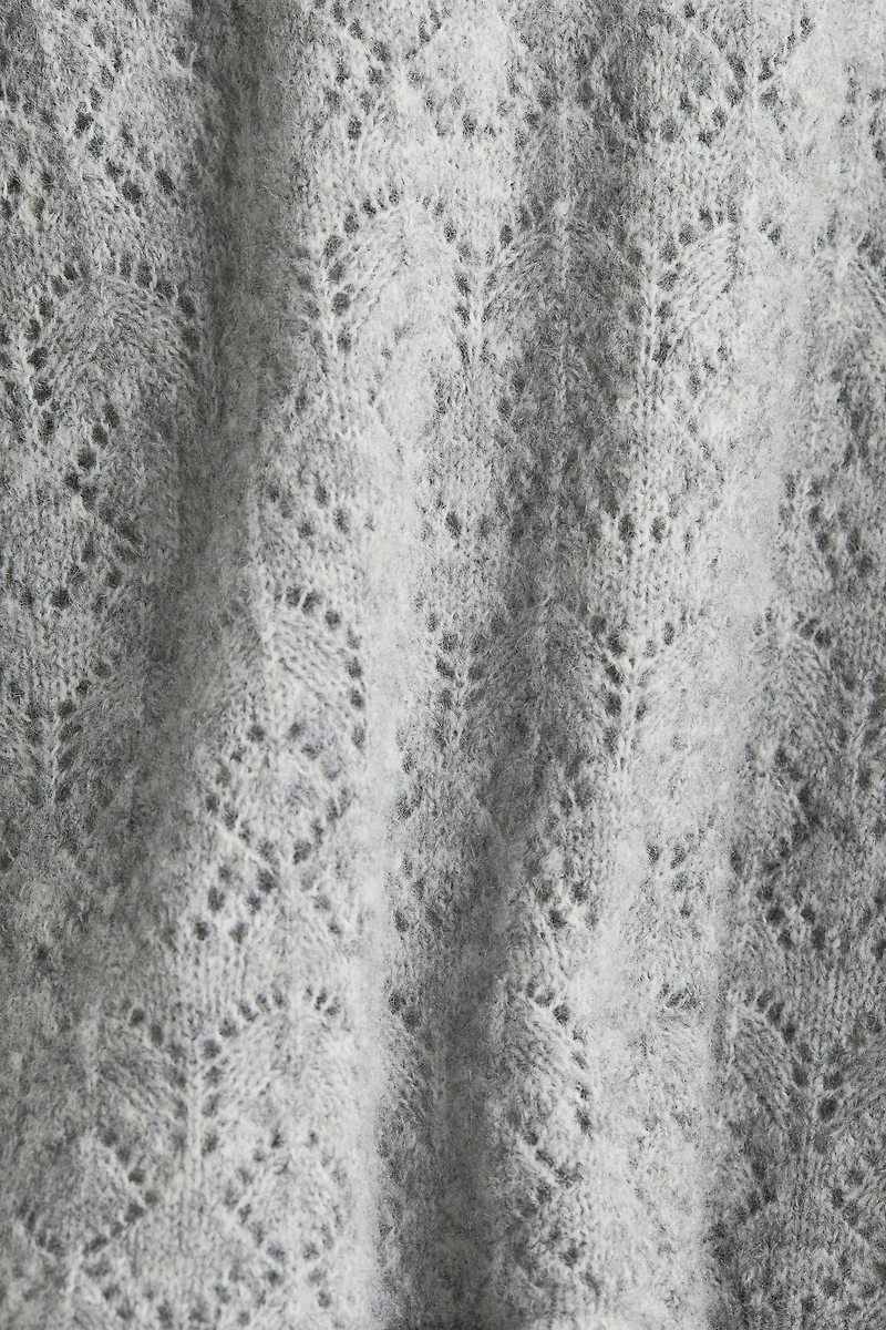 Chandail en tricot pointelle