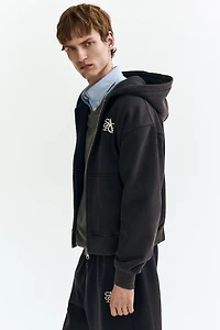 Loose-Fit Hooded Jacket