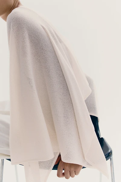 Fine-Knit Cape