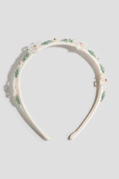 Bead-Embellished Hairband