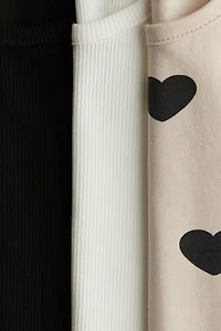3-pack Ribbed Tank Tops