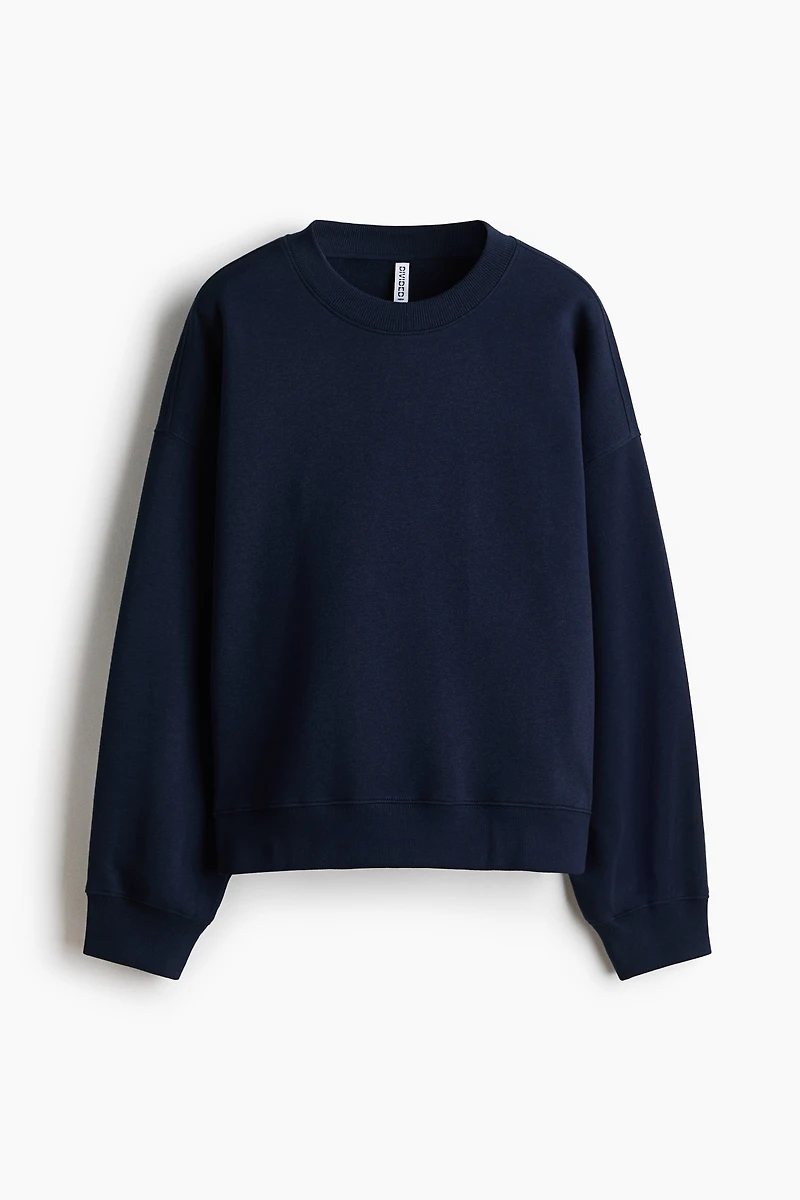 Sweatshirt with Printed Motif