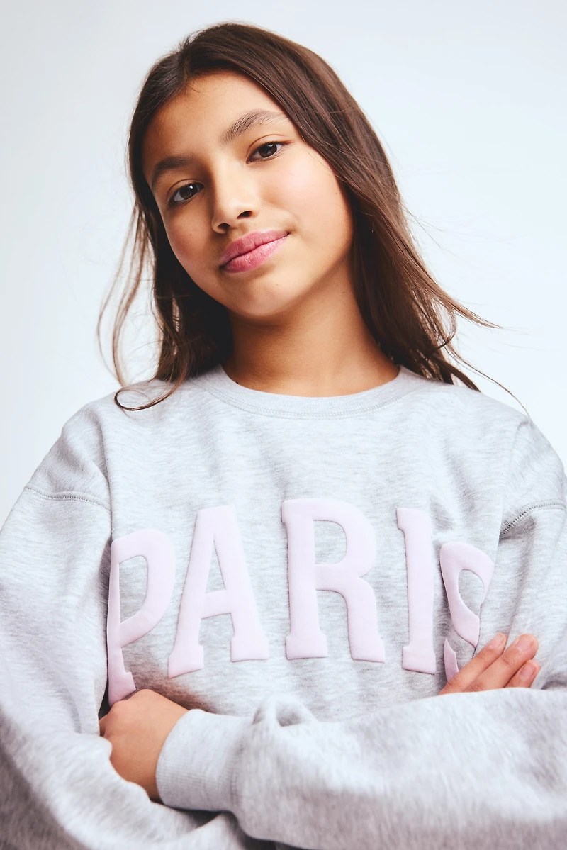 Sweatshirt with Motif