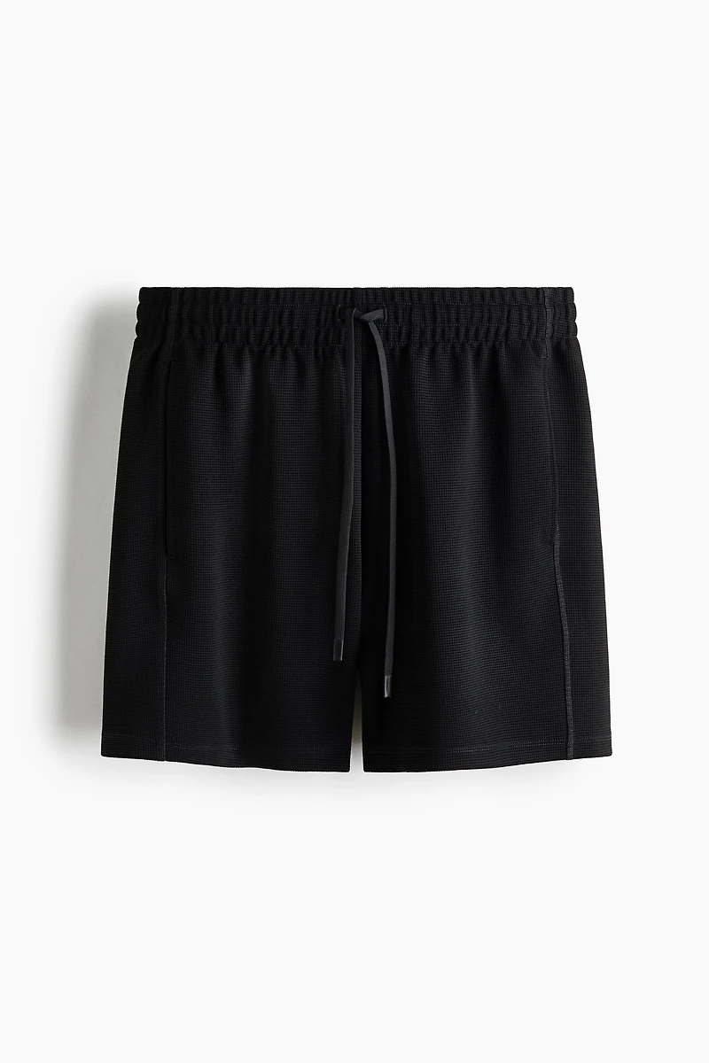 Regular-Fit Waffled Sports Shorts with DryMove™