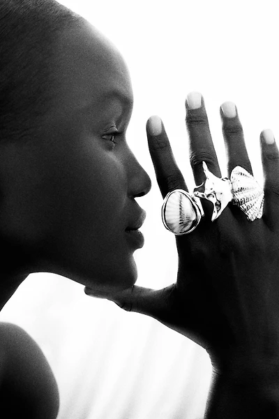 Bague asymétrique