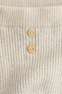 Rib-Knit Pants