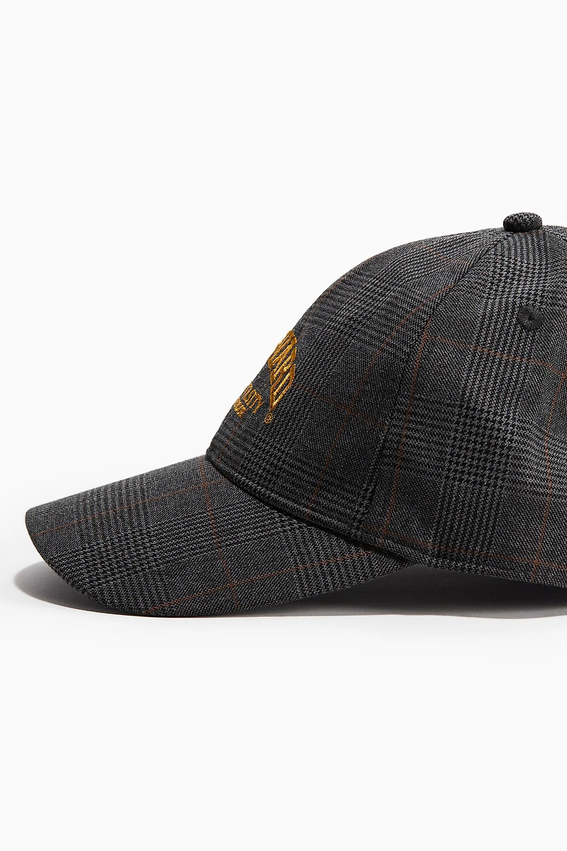 Casquette en coton avec motif