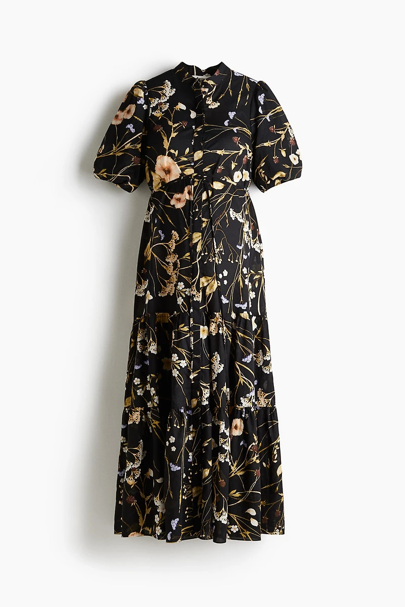 MAMA Tiered Cotton Dress