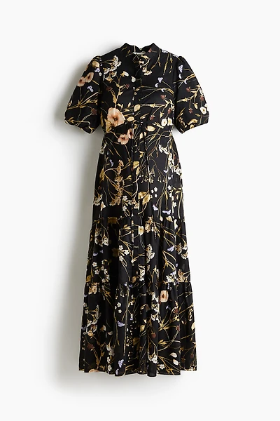 MAMA Tiered Cotton Dress