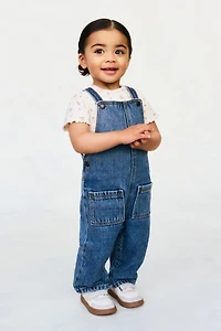 Denim Overalls